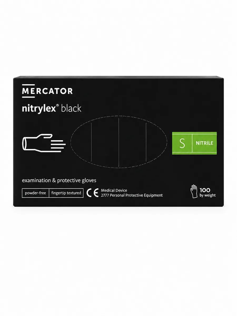 Manusi nitril Negre Mercator S