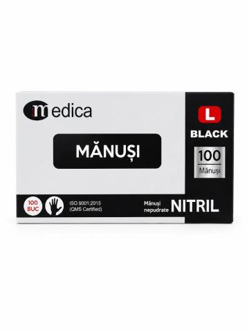 Manusi Medica nitril Negre L