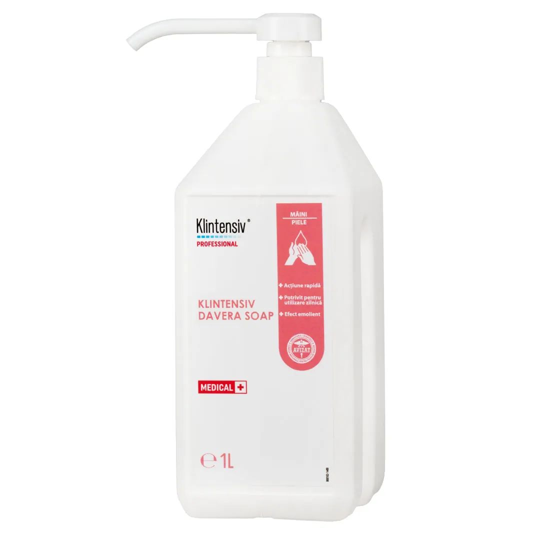 Klintensiv Davera Soap - Sapun dezinfectant pentru spalare igienica 1000ml