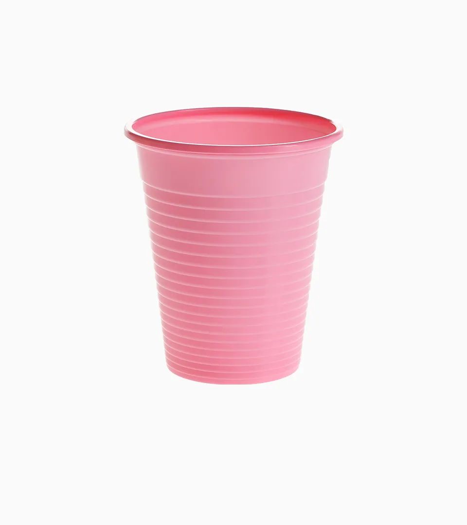 Set 100 pahare unica folosinta Rose