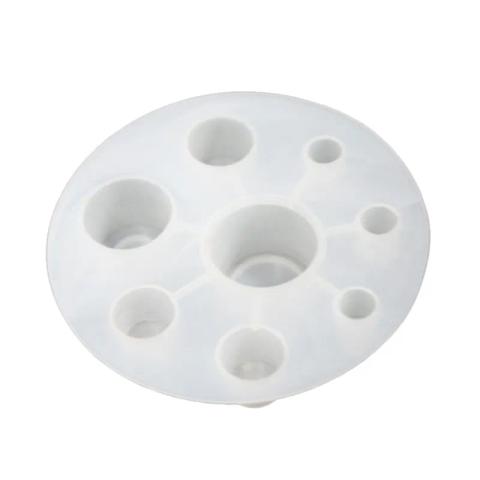 Suport capacele plastic alb
