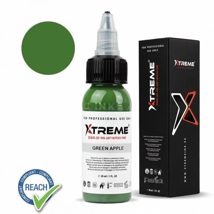 Xtreme Ink Green Apple 30ml