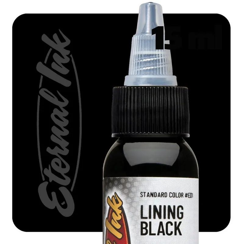 Eternal tus desen Lining Black 15ml