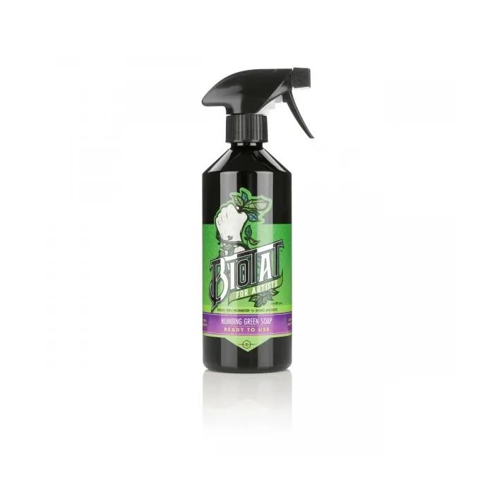 Biotat Numbing Tattoo Green Soap Ready to Use 500ml