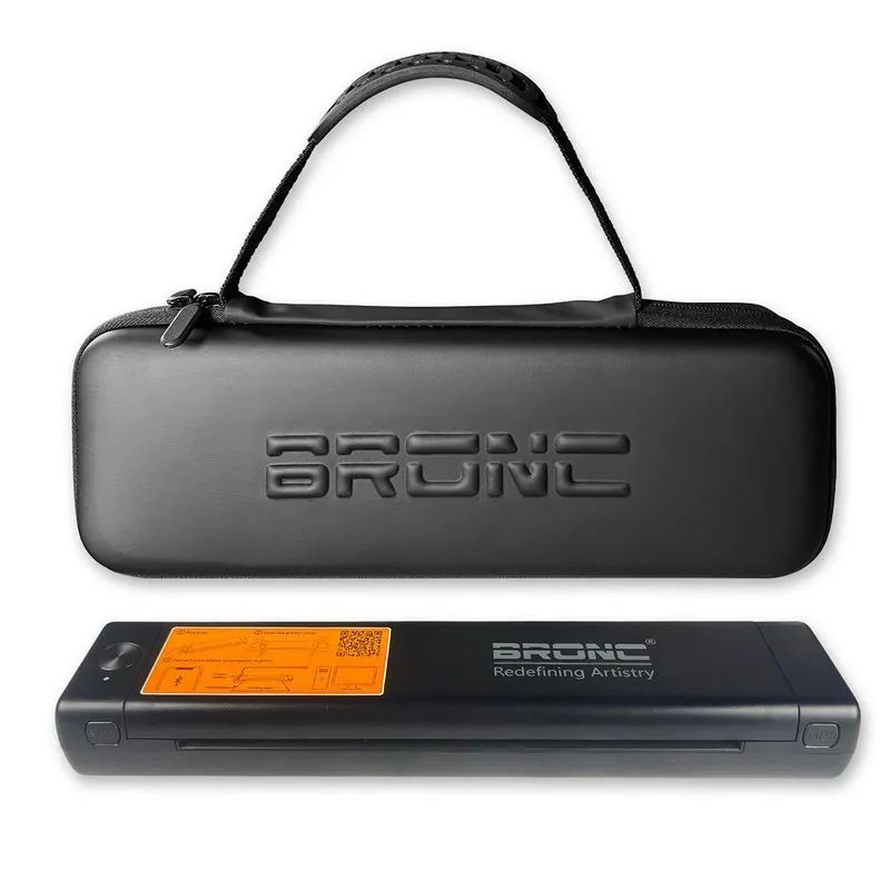 Imprimanta termica Wireless Bronc pt foaia de transfer + Geanta de depozitare pt imprimanta