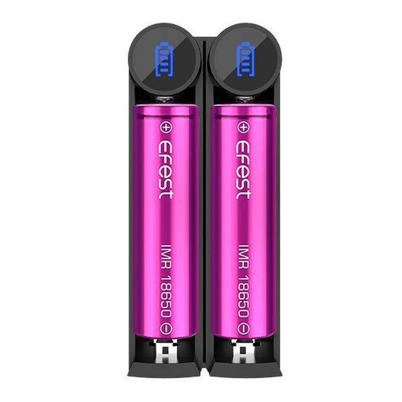 Incarcator baterii Efest Slim 2 sloturi
