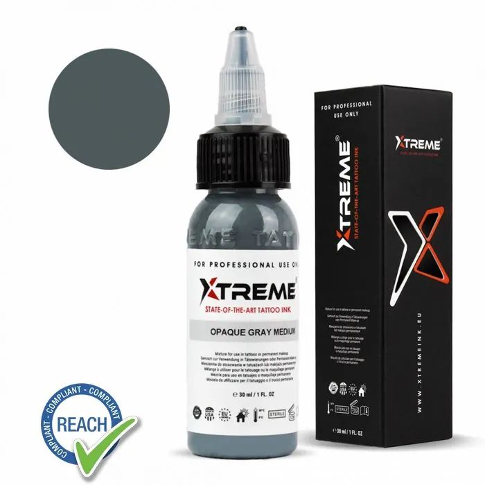Xtreme Ink Opaque Gray Medium 30ml