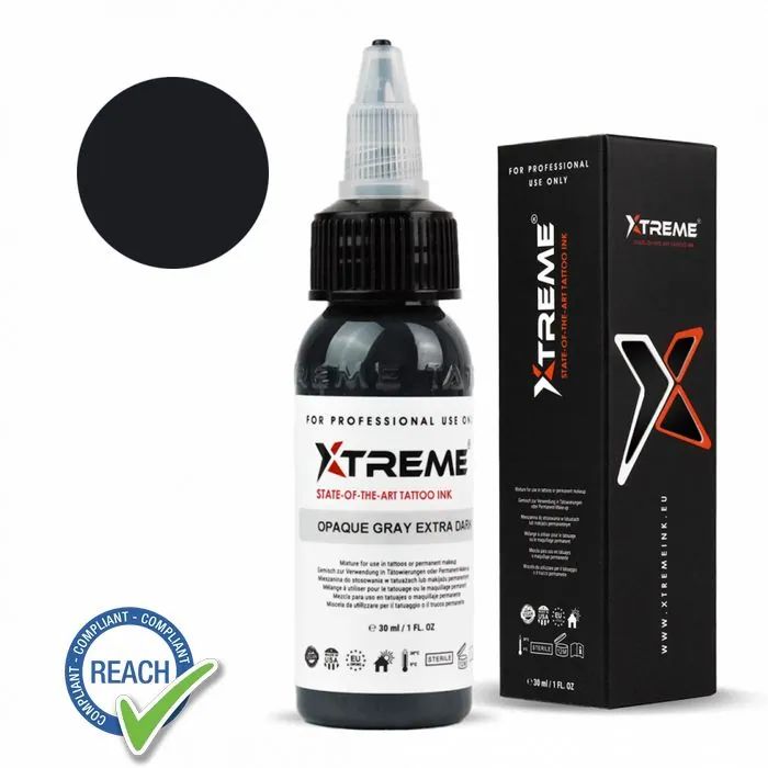 Xtreme Ink Opaque Gray Extra Dark 30ml