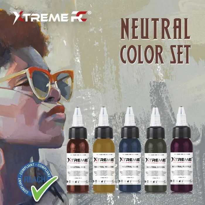Xtreme Ink Neutral Set 5x30ml