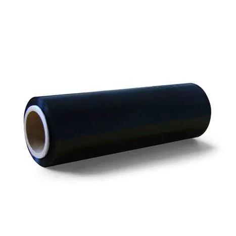 Folie neagra strech 25cm * 78m