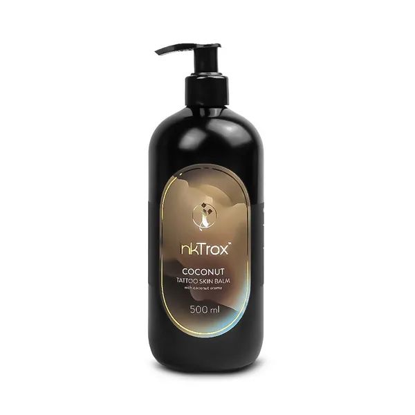 InkTrox Balsam pentru îngrijirea pielii tatuate cu aromă de cocos, 500 ml