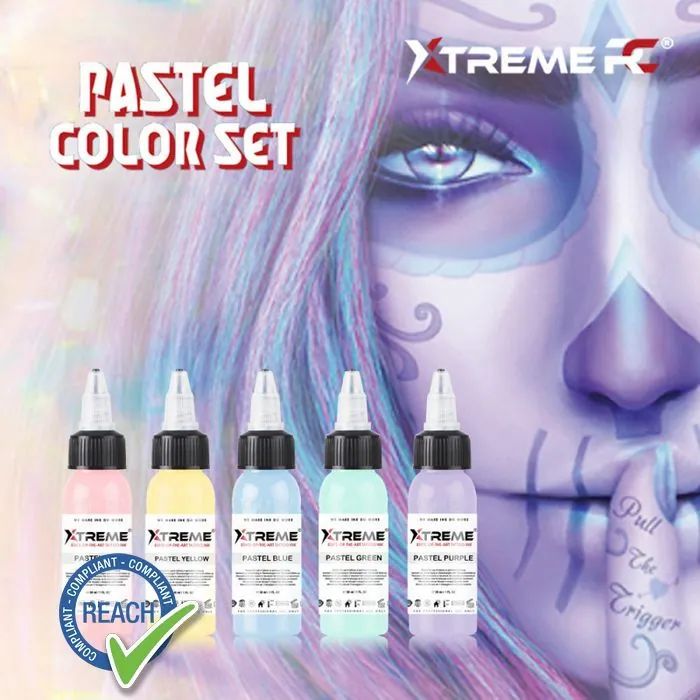 Xtreme Ink Pastel Set 5x30ml