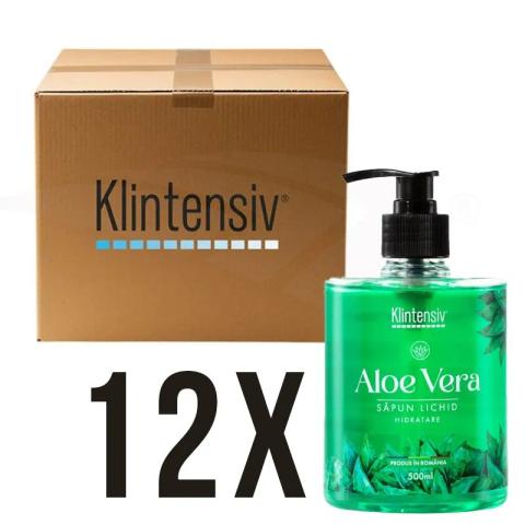 Klintensiv Sapun lichid - Aloe Vera 500ml - BAX 12 BUC