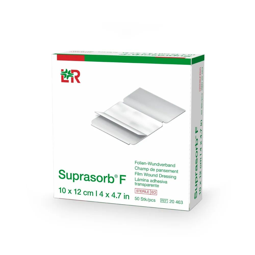 Suprasorb F set 10 folii 10cmx12cm pansament pentru infolierea tatuajului
